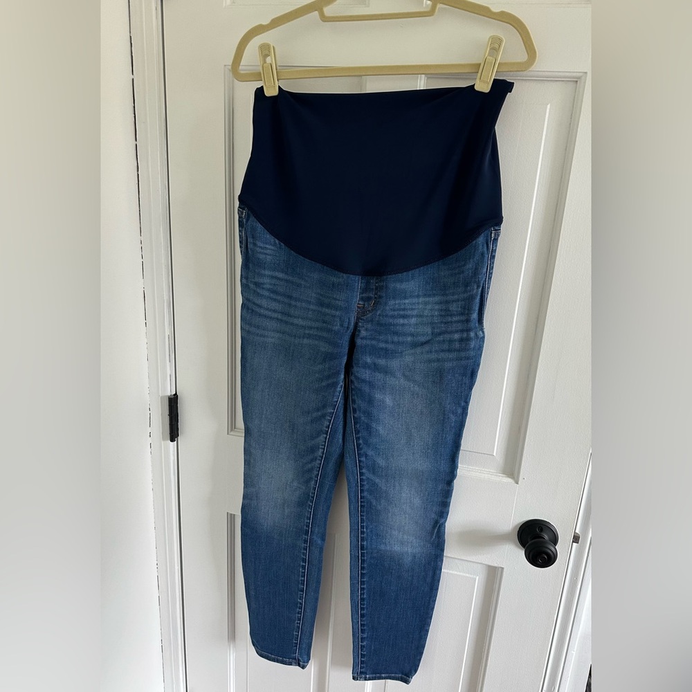 Madewell Maternity Skinny Jeans - Over the Bump
